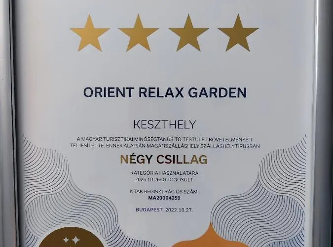 Orient Relax Garden Apartamento Keszthely